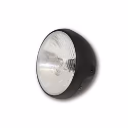 SHIN YO SHIN YO 7 pouces phare style britannique, noir mat