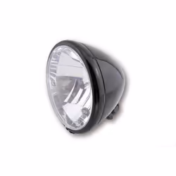 SHIN YO 6 1/2 Pouce Main Headlight EL PASO noir brillant