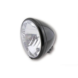 SHIN YO 6 1/2 Pouce Main Headlight EL PASO noir brillant