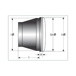 SHIN YO 4 pouces LED trempé insert phare de faisceau, noir