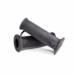 Poignées chauffantes KOSO HG-17, 7/8 pouces + 1 pouce (25,4 mm) L=130mm, noir