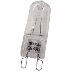 Ampoule halogène de four G9 40W COMPATIBLE pour four cuisinière WHIRLPOOL, ELECTROLUX, BAUKNECHT, AEG, SAMSUNG, SMEG, FAURE,  ...