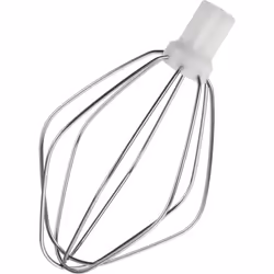 Fouet en acier inoxydable pour Robot. Référence de la pièce : 00075151, Marque : BOSCH. Couleur de la pièce : Gris.