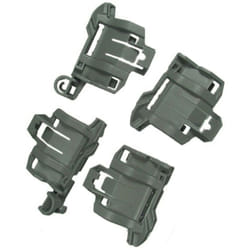 Bosch - Jeu de 4 attaches pour fixation de panier d'origine (00611473) Lave-vaisselle airlux, atag, balay, blaupunkt constructa, gaggenau, gorenje,