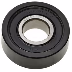Galet support tambour compatible pour sèche-linge CANDY, HOOVER, FAGOR, FAGPR, VESTEL, ZEROWATT Roulement à billes 6202 LUV D ...