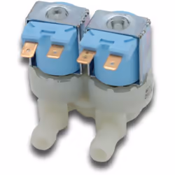 Electrovanne 2 voies compatible pour lave-linge BEKO, HOOVER, CANDY, FAR, AYA, LISTO, OTSEIN, OSTEIN, ALTUS, SABA, BLUESKY, C ...