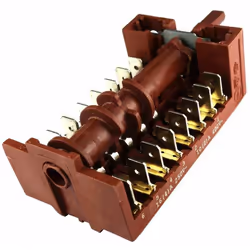 Commutateur d'origine pour four, cuisinière HIGHONE, FINLUX, PROLINE, VALBERG, WALTHAM, WESTLINE 32010640 Appareils compatibl ...