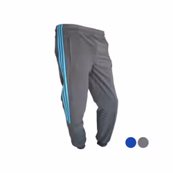 Pantalons de Survêtement - Adidas - YB CHAL KN PA C - Bleu - Mixte - Respirant