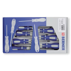 Set de tournevis - 240291 - 7 pièces - Couleur bleue - Type jeu de tournevis