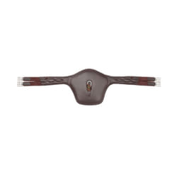 Sangle pour cheval avec élastique double face en cuir Kavalkade Soft'n Safe
