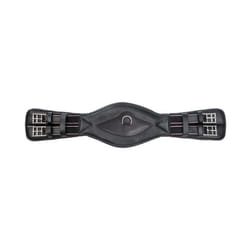 Sangle pour cheval courte avec élastique en cuir souple Kavalkade Comfort
