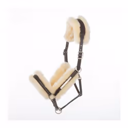Licol pour cheval en cuir fourrure naturelle Kavalkade Marvellous