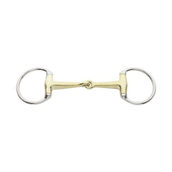 Mors olive pour cheval à simple brisure Kavalkade KavalBit 12 mm