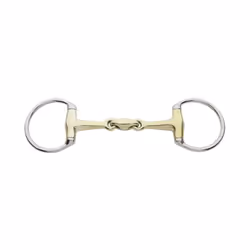 Mors olive pour cheval à double brisure Kavalkade KavalBit 12 mm