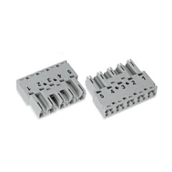 Wago - 770-255 Connecteur m'le - 5 pôles - Cod. b