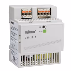 Wago 787-1212, 60 W, 85 - 264 V, 47 - 63 Hz, 1.5 A, Passif, 60 ms