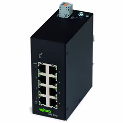 Wago 852-1112 commutateur réseau Gigabit Ethernet (10/100/1000) Noir
