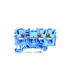 Wago 2204-1304 bornier 3 Bleu