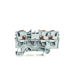 Wago 2204-1301 bornier 3 Gris