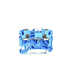 Wago 2204-1204 bornier 2 Bleu