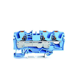 Wago 2206-1304 bornier 3 Bleu