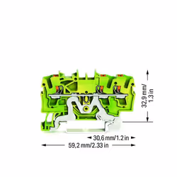 Wago 2202-1307, 5,2 mm, 59,2 mm, 32,9 mm