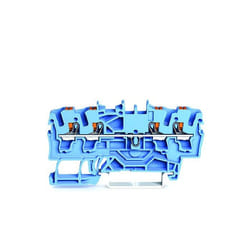 Wago 2202-1404 bornier 4 Bleu