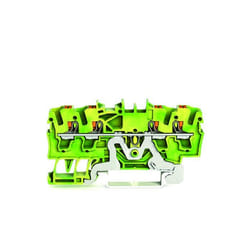 Wago 2202-1407 bornier 4 Vert, Jaune