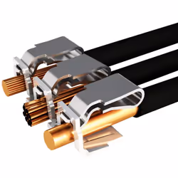 Borne à levier WAGO pour tous types de conducteur - 3 x 6 mm² - 30 pièces - 221-613