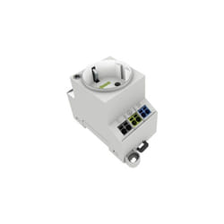 Wago - Prise 2P+T modulaire 709-581 blanc 1 pc(s)