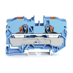 Wago 2210-1204 bornier 2 Bleu