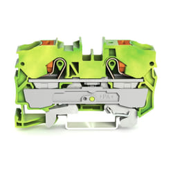 Wago 2210-1207 bornier 2 Vert, Jaune