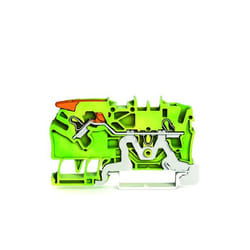 Wago 2102-1207 bornier 2 Vert, Jaune
