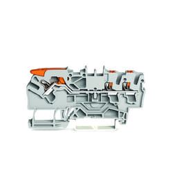 Wago 2102-5301 bornier 3 Gris
