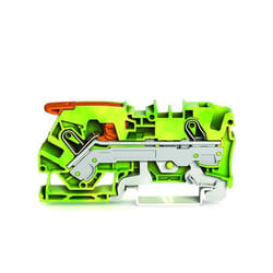 Wago 2106-1207 bornier 2 Vert, Jaune