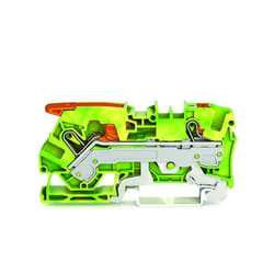 Wago 2106-5207 bornier 2 Vert, Jaune