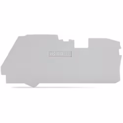 Wago 2116-1291, Marqueurs de bornier, 25 pièce(s), Gris, 1 mm, 91 mm, 36,5 mm