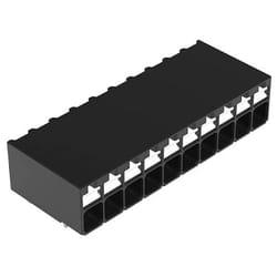 Wago - 2086-1210/300-000 Borne pour circuits imprimés 1.50 mm² Nombre de pôles 10 noir 1 pc(s) X514462