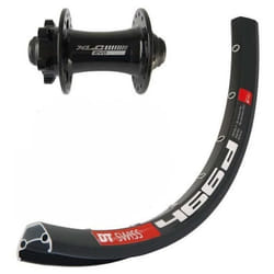 Roue avant 6 vis XLC TA-15 DT Swiss.D466 100 Va.6.5 A/Oe.