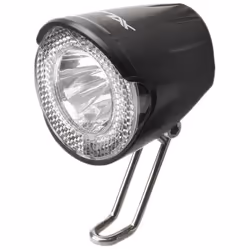 Éclairage vélo led avec support XLC CL-D02 20Lux Nirosta