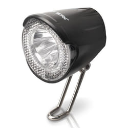 Éclairage vélo led avec support interrupteur XLC CL-D02 20 Lux Nirosta