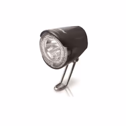 Éclairage vélo led avec interrupteur + lumière position XLC CL-D02 20Lux Nirosta