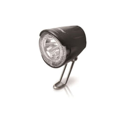 Éclairage vélo led avec interrupteur + lumière position XLC CL-D02 20Lux Nirosta