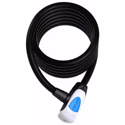 XLC 2502331400, Antivol, Noir, Blanc, Acier, Caoutchouc, Clé, 12 mm