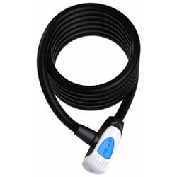 XLC 2502331400 Antivol pour bicyclettes Noir, Blanc 1850 mm