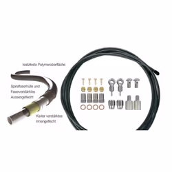 Durite frein à disque avec kit universel XLC br-x64 2500 mm