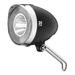 Éclairage vélo led avec support à 4 piles XLC CL-F20 Lux Nirosta