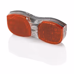 Feu arrière de vélo XLC Battery Rear Light CL R20 - Rouge - Batterie - Pour être vu