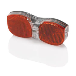 Feu arrière de vélo XLC Battery Rear Light CL R20 - Rouge - Batterie - Pour être vu