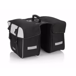 XLC 2501712030, Arrière, Sacoche pour bicyclette, Polyester, Noir, 170 mm, 300 mm